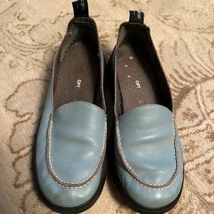 Giraudon Sport light blue loafers